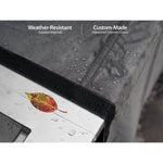 Newage Products Outdoor Kitchen Cabinets Slate Gray Aluminum 4-Piece Set With 40" Insert Grill Cabinet-65292-Countertop Only-Garage Giant 