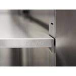 Newage Products Outdoor Kitchen Cabinets Stainless Steel 2-Piece Set With 2-Door Cabinet-66809-Countertop Only-Garage Giant 
