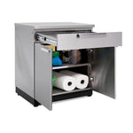 Newage Products Outdoor Kitchen Cabinets Stainless Steel 32" 2-Door Split Cabinet-70004-Garage Giant 