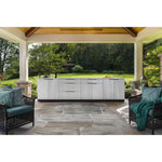 Newage Products Outdoor Kitchen Cabinets Stainless Steel 4-Piece Set With Sink Cabinet-66021-Countertop Only-Garage Giant 