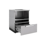 Newage Products Outdoor Kitchen Cabinets Stainless Steel Kamado Cabinet-70006-Garage Giant 