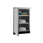 Newage Products Outdoor Kitchen Cabinets Stainless Steel (X2) 45° Corner Cabinet-65005-Garage Giant 