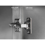 Newage Products Outdoor Kitchen Cabinets Stainless Steel (X2) 45° Corner Cabinet-65005-Garage Giant 