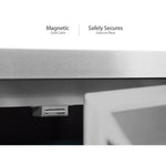 Newage Products Outdoor Kitchen Cabinets Stainless Steel (X2) 45° Corner Cabinet-65005-Garage Giant 
