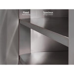 Newage Products Outdoor Kitchen Cabinets Stainless Steel (X2) 45° Corner Cabinet-65005-Garage Giant 