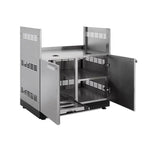 Newage Products Outdoor Kitchen Stainless Steel Gas Grill Cabinet-70007-33-Garage Giant 