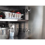 Newage Products Outdoor Kitchen Stainless Steel Gas Grill Cabinet-70007-33-Garage Giant 