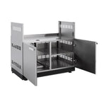Newage Products Outdoor Kitchen Stainless Steel 40" Gas Grill Cabinet-70009-Garage Giant 