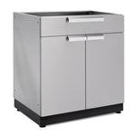 Newage Products Outdoor Kitchen Cabinets Stainless Steel 32" 2-Door Split Cabinet-70004-Garage Giant 