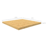Newage Products Pro 3.0 Series 24" Corner Worktop-32255-Bamboo Worktop-Garage Giant 