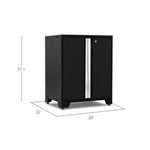 Newage Products Pro 3.0 Series 28" Base Cabinet-52002-Grey-Garage Giant 