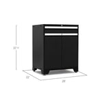 Newage Products Pro 3.0 Series 28" Multi-Function Cabinet-52003-Grey-Garage Giant 
