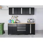 Newage Products Pro 3.0 Series 28" Wall Cabinet-52000-Grey-Garage Giant 