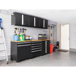Newage Products Pro 3.0 Series 28" Wall Cabinet-52000-Grey-Garage Giant 