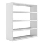 Newage Products Pro 3.0 Series 1-Piece 72" Wall Rack-41101-White-Garage Giant 