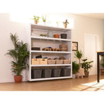 Newage Products Pro 3.0 Series 1-Piece 72" Wall Rack-41100-Black-Garage Giant 
