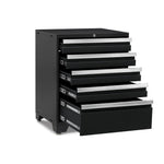 Newage Products Pro 3.0 Series Black 28" 5-Drawer Tool Cabinet-52804-Garage Giant 