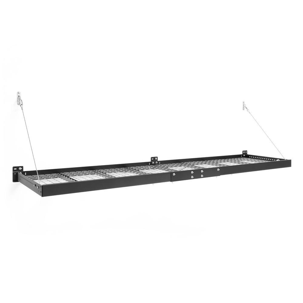Newage Products Pro 3.0 Series Garage Shelf-40406-Black-1x 2ft. x 8ft.-Garage Giant
