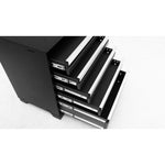 Newage Products Pro 3.0 Series Black 42" Tool Cabinet And Workbench-64350-Bamboo Worktop-Garage Giant 