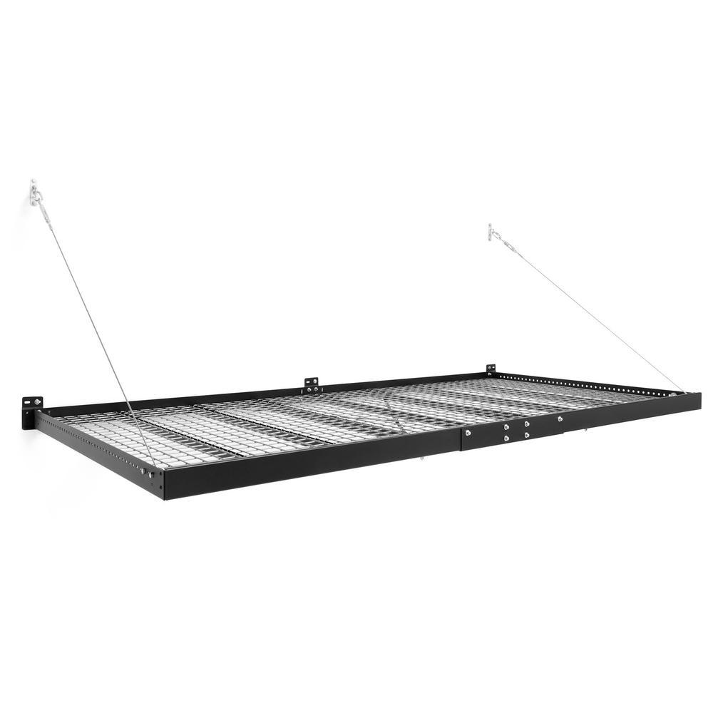 Newage Products Pro 3.0 Series Garage Shelf-40400-Black-1x 4ft. x 8ft.-Garage Giant