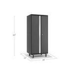 Newage Products Pro 3.0 Series Grey 28" Mobile Locker Cabinet-52016-Garage Giant 