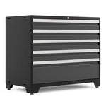 Newage Products Pro 3.0 Series 42" 5-Drawer Tool Cabinet-52633-Grey-Garage Giant 