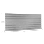 Newage Products Pro 3.0 Series Slatwall Backsplash-51713-56"-Garage Giant 