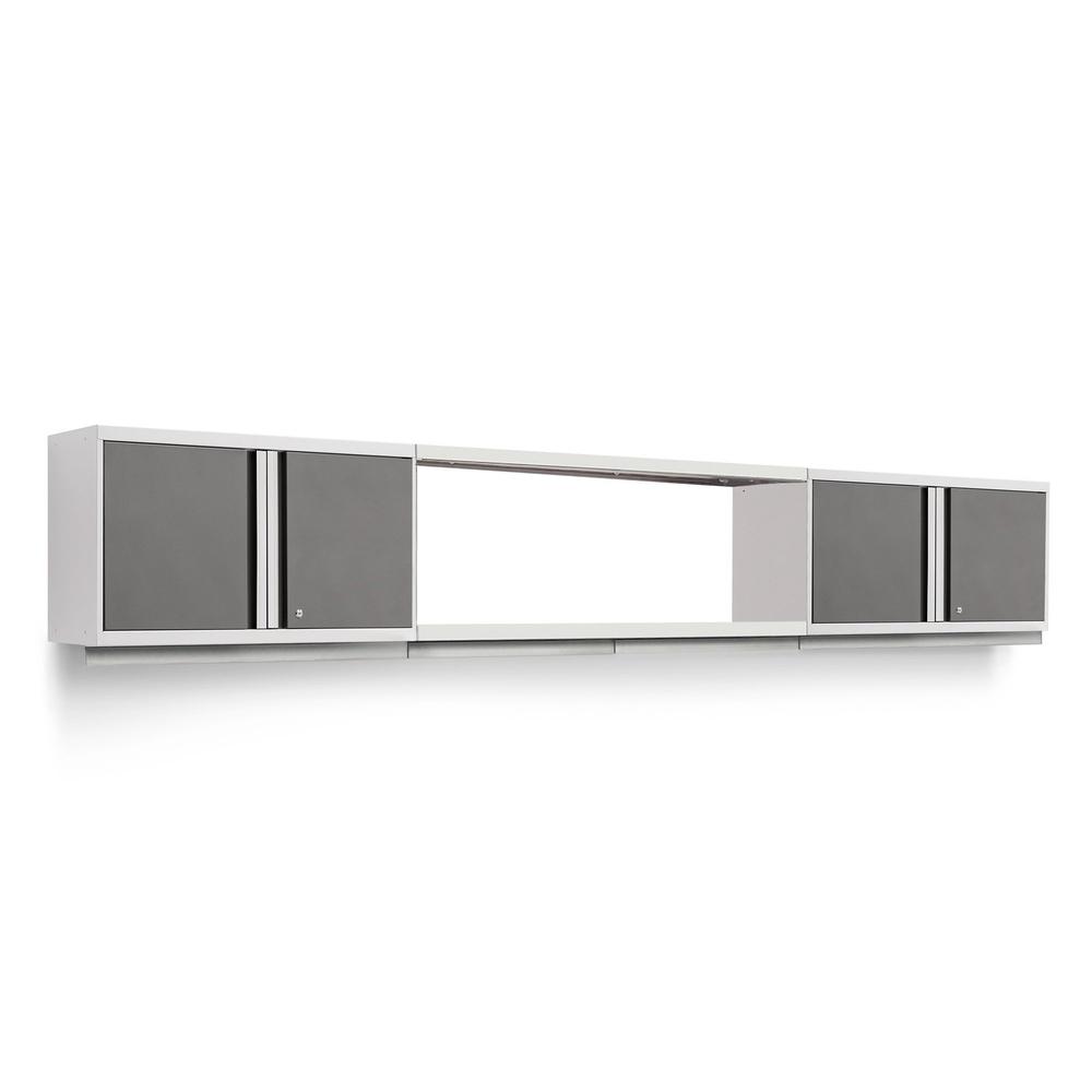 Newage Products Pro 3.0 Series 3-Piece Wall Cabinet Set With 56