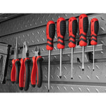Newage Products Slatwall Backsplash Hook Kit-51720-12-Piece-Garage Giant 