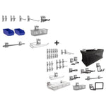 Newage Products Slatwall Backsplash Hook Kit-51720-12-Piece-Garage Giant 