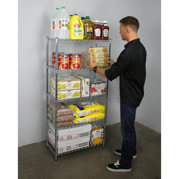 Saferacks Wire Garage Shelving Garage Giant