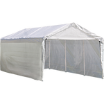 Shelterlogic Maxap Canopy With 3 In 1 Enclosure Kit 10 x 20 Ft. Garage Giant