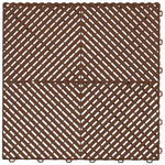 Carreaux de plancher pour garage CarTrax Rib par Swisstrax 15,75 x