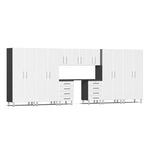 Ulti-MATE Garage Cabinets 10-Piece Set-UG22101W-Starfire White-Recessed-Garage Giant 