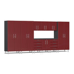 Ulti-MATE Garage Cabinets 10-Piece Workbench Set-UG23101R-Ruby Red-Garage Giant 