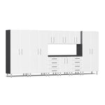Ulti-MATE Garage Cabinets 10-Piece Workbench Set-UG23101W-Starfire White-Garage Giant 