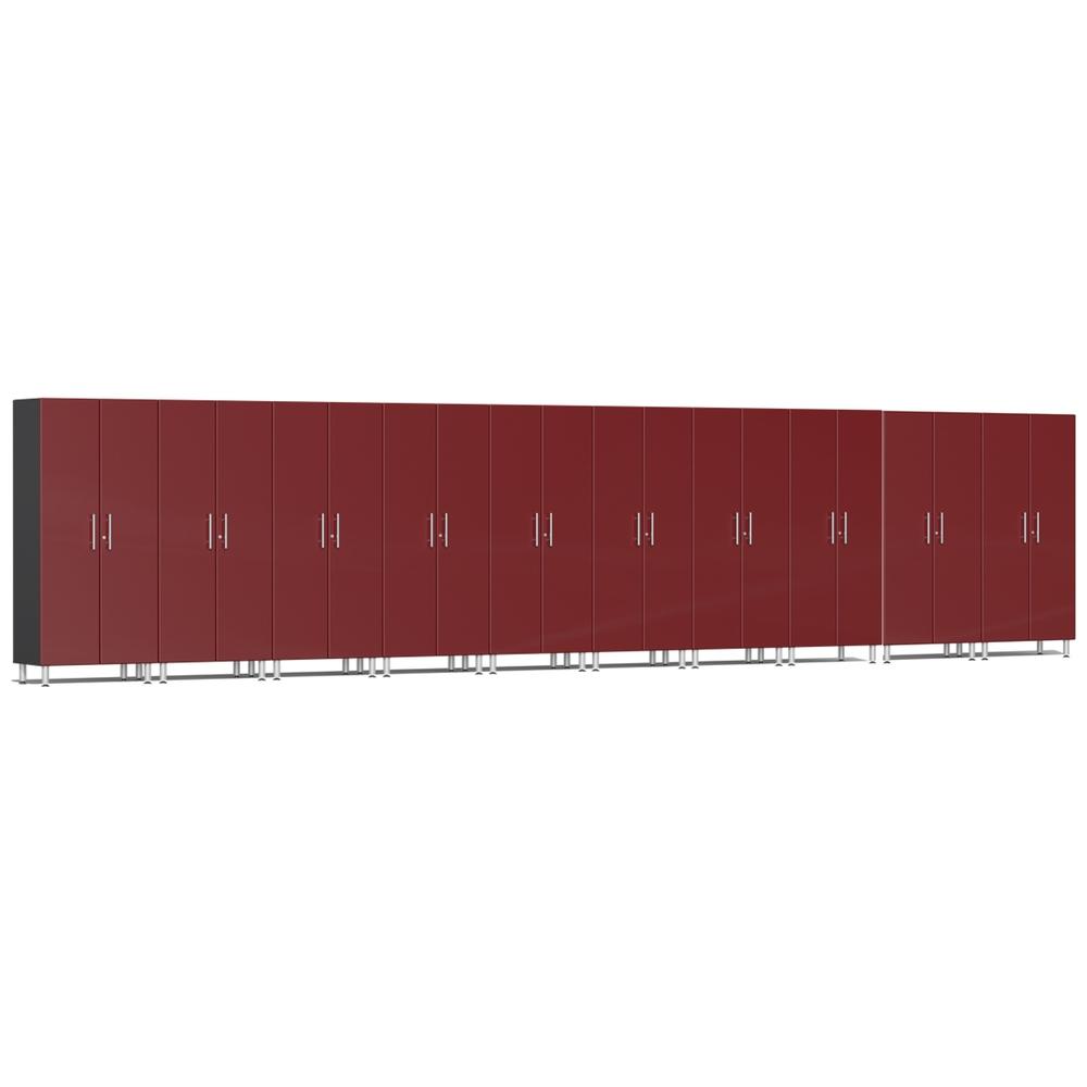 Ulti-MATE Garage Cabinets Tall Cabinets 10-Piece-UG22610R-Ruby Red-Garage Giant