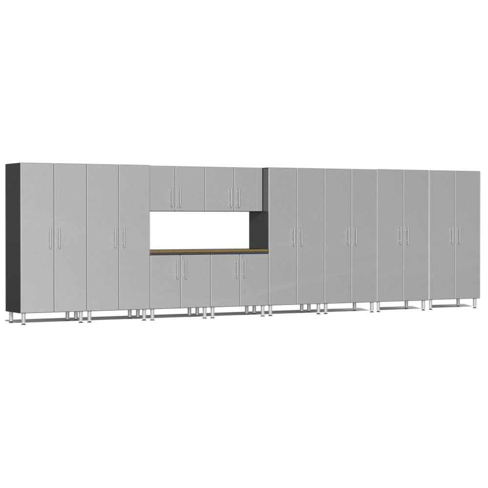 Ulti-MATE Garage Cabinets 11-Piece Set With 6X Tall Cabinets-UG24112S-Stardust Silver-Garage Giant