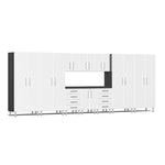 Ulti-MATE Garage Cabinets 11-Piece Set-UG22111W-Starfire White-Garage Giant 