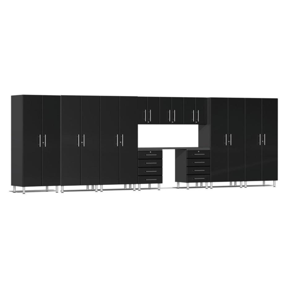 Ulti-MATE Garage Cabinets 11-Piece Workbench Set-UG23111B-Midnight Black-Garage Giant