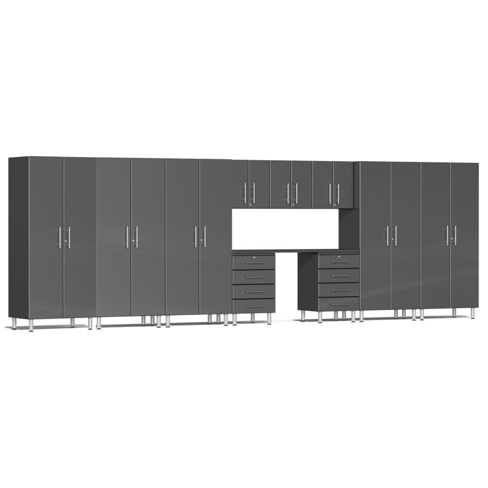 Ulti-MATE Garage Cabinets 11-Piece Workbench Set-UG23111G-Graphite Grey-Garage Giant