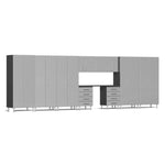Ulti-MATE Garage Cabinets 11-Piece Workbench Set-UG23111S-Stardust Silver-Garage Giant 