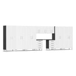 Ulti-MATE Garage Cabinets 11-Piece Workbench Set-UG23111W-Starfire White-Garage Giant 