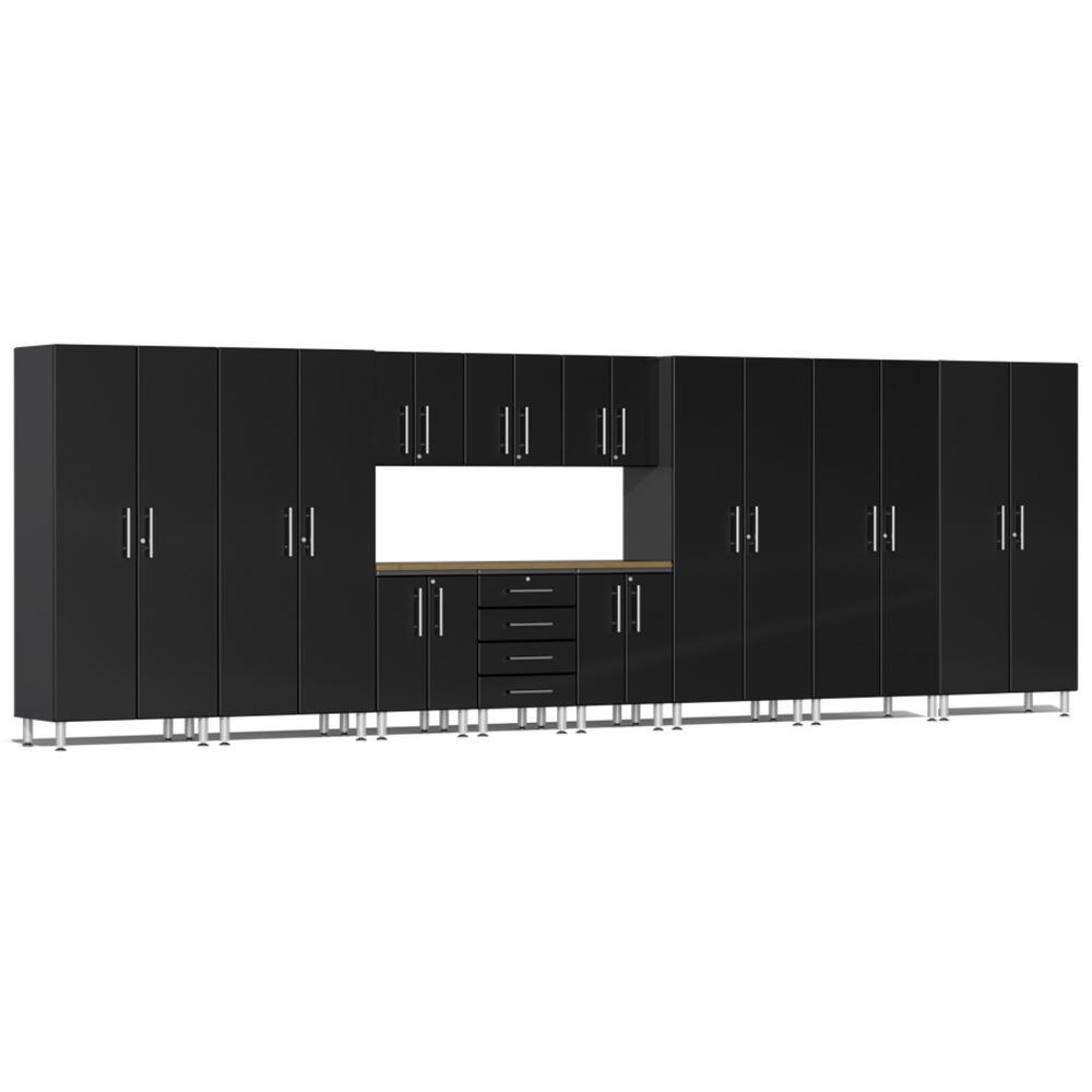 Ulti-MATE Garage Cabinets 12-Piece Set-UG22122B-Midnight Black-Garage Giant