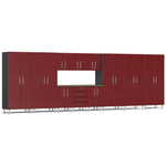Ulti-MATE Garage Cabinets 12-Piece Set-UG22122R-Ruby Red-Garage Giant 