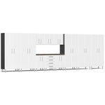 Ulti-MATE Garage Cabinets 12-Piece Set-UG22122W-Starfire White-Garage Giant 