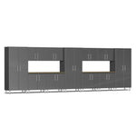 Ulti-MATE Garage Cabinets 13-Piece Set-UG22132G-Graphite Grey-Garage Giant 