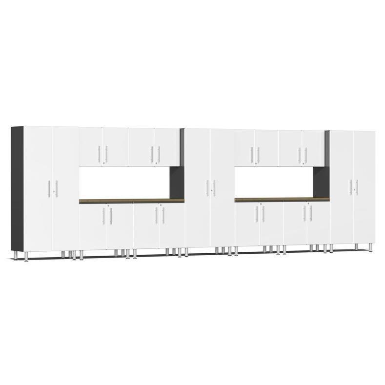 Ulti-MATE Garage Cabinets 13-Piece Set-UG22132W-Starfire White-Garage Giant