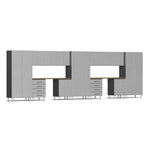 Ulti-MATE Garage Cabinets 15-Piece Set-UG22152G-Graphite Grey-Garage Giant 