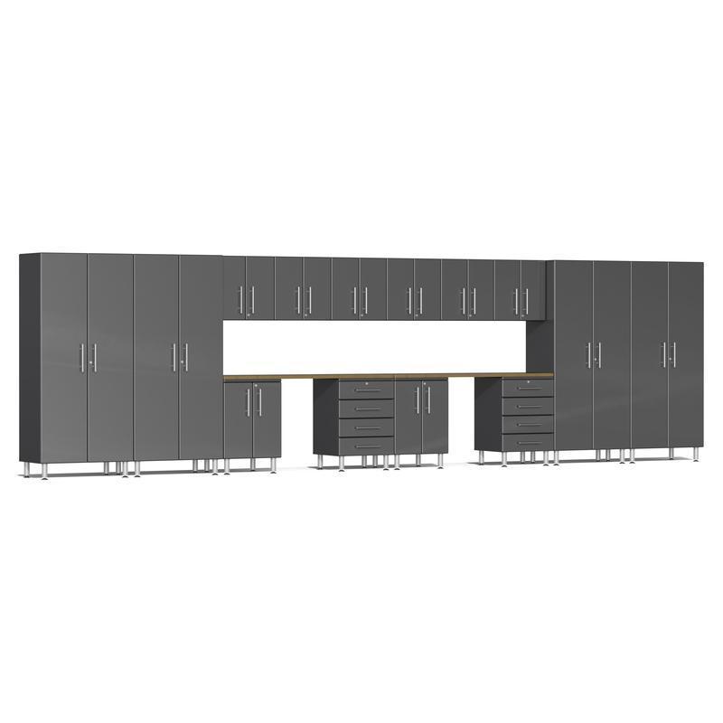 Ulti-MATE Garage Cabinets 16-Piece Set-UG22162G-Graphite Grey-Garage Giant